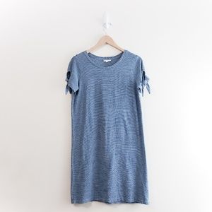 JANE AND DELANCEY STRIPED TEE SHIRT DRESS